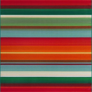 Unique Loom    Outdoor Modern Jaco Area Rug - 1 of 4