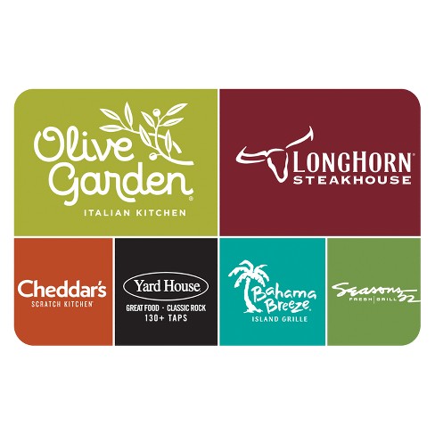 Darden Restaurants Gift Card (email Delivery) : Target