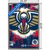Trends International NBA New Orleans Pelicans - Maximalist Logo 23 Framed Wall Poster Prints - 3 of 4