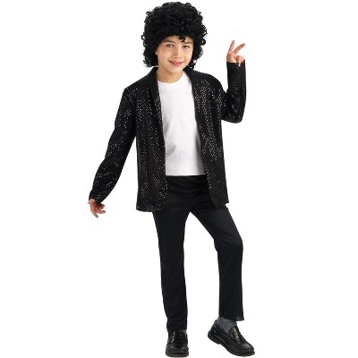 Michael Jackson Deluxe Billie Jean Jacket Child Costume, Small : Target