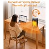 Kismile 1500W Space Heater with Remote Control, LED Display, 24-Hr Timer, 3 Modes & ECO Mode, Overheat & Tip-Over Protection - 4 of 4