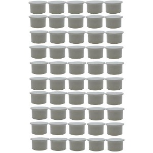 Poolzilla White Pool Safety Fence Hole Cover (25 Pack / 50 Pack) - 1 of 4