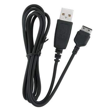 Verizon S20-Pin Charge And Sync Cable for Samsung Mobile Devices - Black