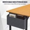 DOMETOUR  Computer Home Office Desk Work Storage Bag and Iron Hook - 4 of 4