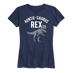 Women's - Instant Message - Auntie-Saurus Short Sleeve Graphic T-Shirt - 1 of 4