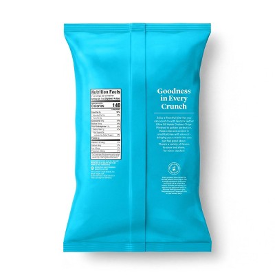 Olive Oil Kettle Cooked Potato Chips Sea Salt - 7oz - Good & Gather™