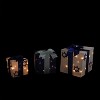 Northlight 3-Piece Lighted White and Blue  Gift Box Christmas Outdoor Decoration Set - 2 of 3
