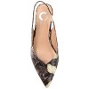 Journee Collection Womens Medium and Wide Width Mikoa Kitten Heel Sling Back Pointed Toe Pumps - 4 of 4