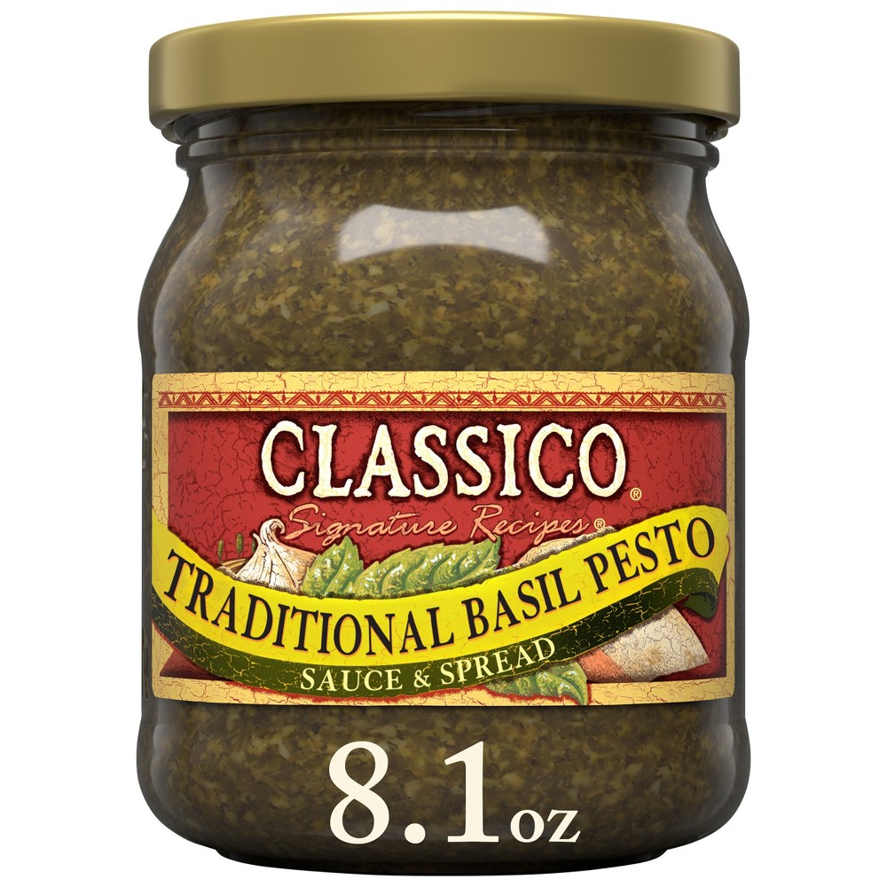 UPC 041129000052 product image for Classico Signature Recipes Traditional Basil Pesto - 8.1oz | upcitemdb.com
