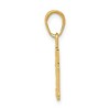 Black Bow Jewelry 14k Yellow Gold Small Cruise Ship Pendant - 2 of 4