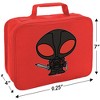 Aquaman Movie Black Manta Chibi Character Insulated Soft Sided Lunch Box - 2 of 4
