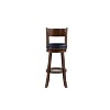 Boraam Palmetto Extra Tall Swivel Stool Cappuccino Finish - 3 of 4