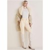 VENUS Womens Faux-Fur Trim Wrap - 4 of 4