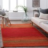 Mark & Day Slough 5'x7'6" Rectangle Woven Indoor Area Rugs Dark Red: Stain-Resistant, Bohemian, Pet Friendly - 2 of 4