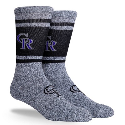 MLB Colorado Rockies Varsity Crew Socks