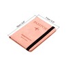 Unique Bargains PU Leather RFID Blocking Credit Card Passport Wallet 5.9" x 4.3" - 2 of 4