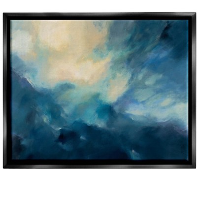 Stupell Industries Abstract Night Sky SceneFloater Canvas Wall Art