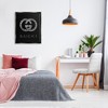 Stupell Industries Black Glam Fashion Symbol Floater Framed Canvas Wall Art - 2 of 4