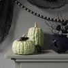 7" Small Metal Cauldron Planter Halloween Decorative Prop Black - Hyde and EEK! Boutique™ - 2 of 3