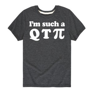 Boys' - Instant Message - I'm Such A Q T Pi Short Sleeve Graphic T-Shirt - 1 of 4