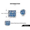 Treasure Chest Charm for Women CZ Sterling Silver European Bead for Bracelet Ginger Lyne Collection - 4 of 4