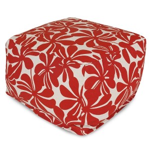 Majestic Home Goods,Ottoman Pouf Plantation - 1 of 4