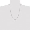 Black Bow Jewelry 2.25mm Stainless Steel Round Curb Chain Necklace - 4 of 4