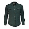 Burnside Men's Jacquard Fleece Shirt Jacket | Forest Green - 2 of 4