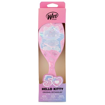 Wet Brush Hello Kitty 50th Anniversary Original Detangler Hair Brush - Pink