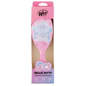 Wet Brush Hello Kitty 50th Anniversary Original Detangler Hair Brush - Pink - 1 of 4