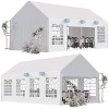 Heavy Duty Party Tent - Commercial Canopy with Removable Sidewalls & Church Windows, for Weddings, Banquets & BBQ Events - 2 of 4