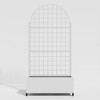 PexFix Arched Outdoor Metal Trellis with Planter Box - 3 of 4