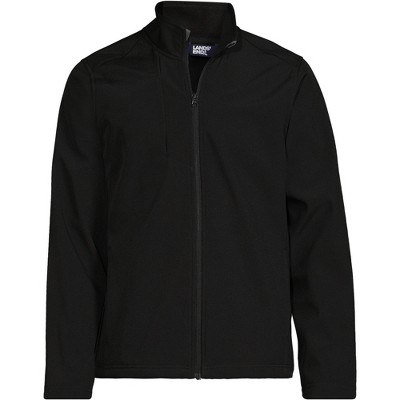 Lands' End Men's Soft Shell Jacket - X Large - Black — фото 2