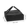 Unique Bargains Insulated Non-woven Fabric Cookies Party Pizza Bag Durable Food Transfer Bag 1 Pc - 2 of 4