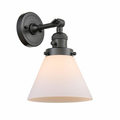 Cone - 1 Light Wall Sconce In Industrial Style-10 Inches Tall and 8 Inches Wide