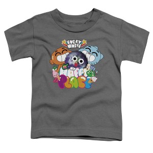 Toddler Boys' Amazing World Of Gumball Happy Place T Shirt - 1 of 2