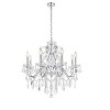Elegant Lighting St. Francis 8 light Chrome Chandelier Clear Royal Cut Crystal - 2 of 4