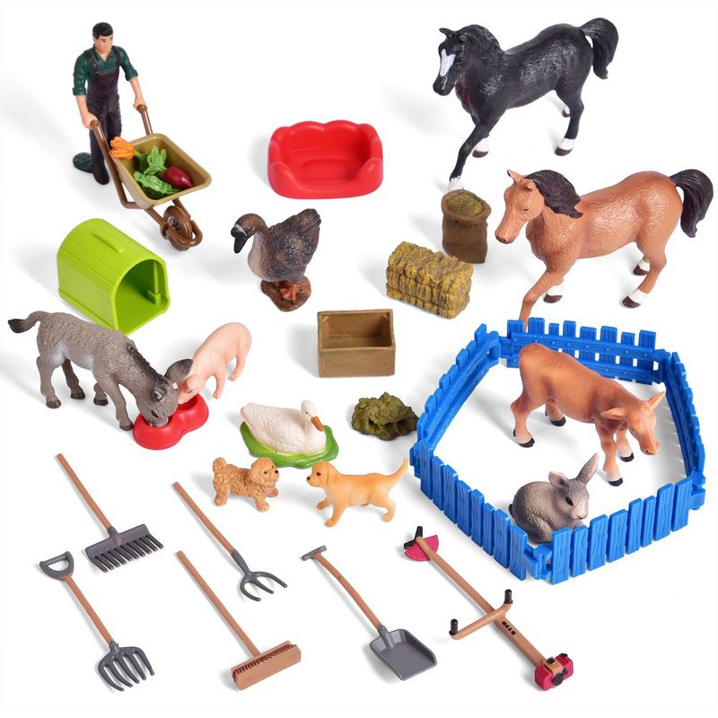 Fun Little Toys Christmas Advent Calendar - Farm Set, 1 of 8