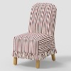 Rounded Back Slipcovered Dining Chair with Ruffle - Threshold™ - 2 of 4