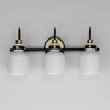 Maxim Lighting Milk 3 - Light Vanity in  Satin Brass - 3 of 4