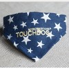 Touchdog Star Patterned Velcro Fashion Dog Bandana - 3 of 4