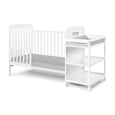 3-in-1 Convertible Crib and Changer Combo