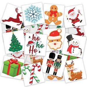 ArtCreativity Christmas Temporary Tattoos for Kids (Pack of 144) - 1 of 4
