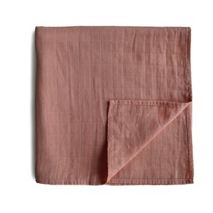 Mushie Muslin Swaddle Blanket Organic Cotton - 1 of 4