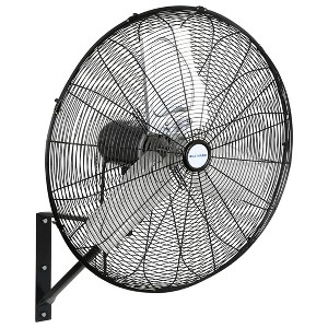 BILT HARD 24 inch 6500 CFM High Velocity Wall Fan 3-Speed Wall Mount Oscillating Shop Fan for Commercial Garage Warehouse Workshops - 1 of 4