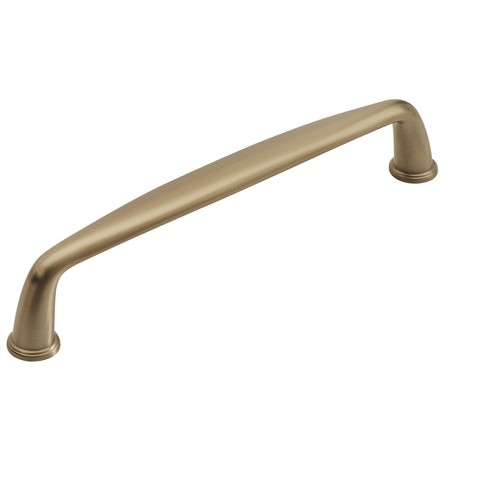 Amerock Kane 8 Inch (203mm) Center-to-center Golden Champagne Appliance ...