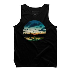 Men's Design By Humans Summer Sunset By BobyBerto Tank Top - 1 of 2