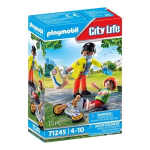 Playmobil City Life Paramedic with Patient 71245 15pc - 1 of 1