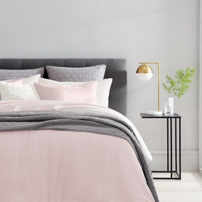 Modern Gray Blush Bedding Collection Target