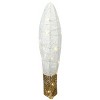 20" Prelit White Christmas Light Bulb Decoration - National Tree Company - 4 of 4